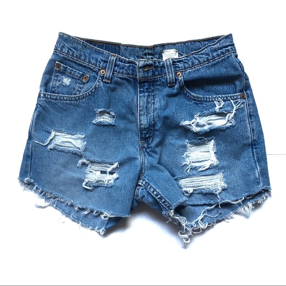 Vintage 565 Levi shorts